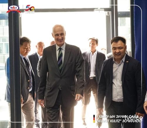 Герман улсын элчин сайд HELMUT KULITZ   “МАХ ИМПЭКС” ХК-тай танилцлаа