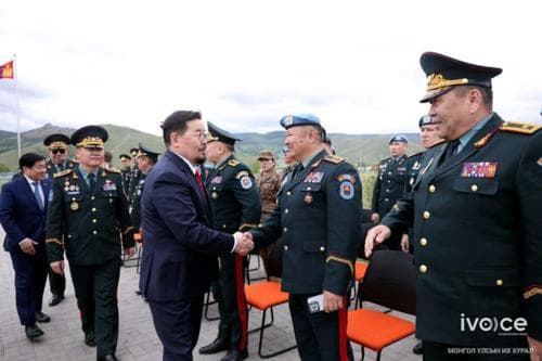 УИХ-ын дарга Г.Занданшатар Энхийг сахиулагчдын өдрийн арга хэмжээнд оролцлоо