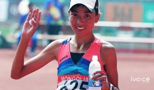 Азийн аваргын 10 мянган метрийн гүйлтийн төрөлд Б.Мөнхзаяа хүрэл медаль хүртлээ