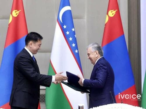 Монгол, Узбекистаны харилцаа, хамтын ажиллагааны баримт бичгүүдэд гарын үсэг зурлаа