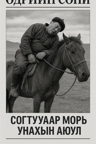 Согтуу гол гатлахдаа мориноос унаж нас баржээ