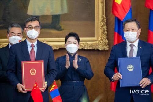 Хил дамнасан төмөр замын холболтын тухай харилцан ойлголцлын санамж бичигт гарын үсэг зурлаа