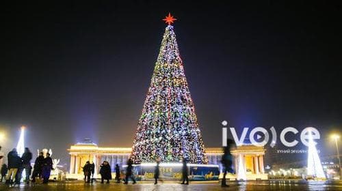 Төв талбайн сүлд модны гэрлийг өнөөдөр 18:00 цагт асаана