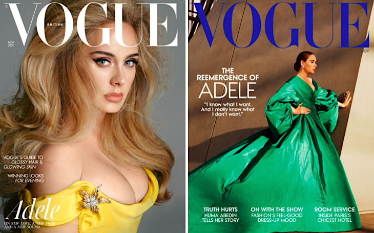 “Vogue British” сэтгүүлийн  нүүрийг чимсэн Адель  модель шиг биетэй болохыг  хүсч байгаагүй