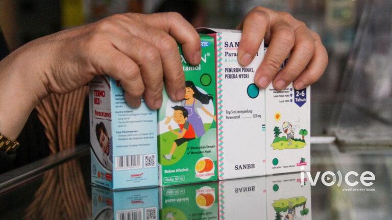 Индонез улсад бүх төрлийн сироп, шингэн эмийн худалдааг зогсоолоо