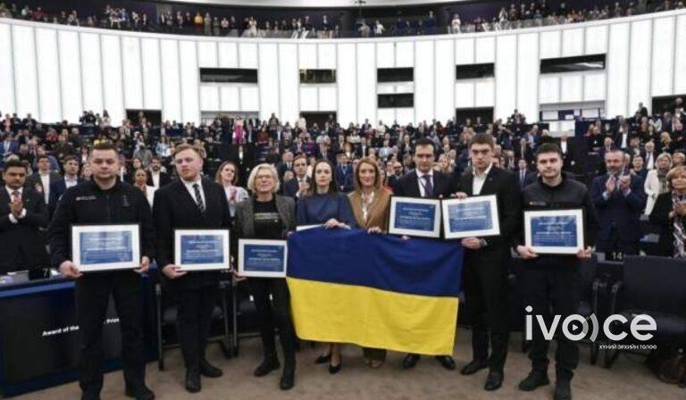 Сахаровын нэрэмжит шагналыг Украины ард түмэнд гардуулах ёслол боллоо