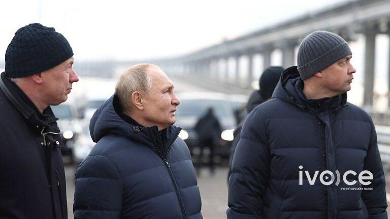 Путин Крымийн гүүрээр зочложээ