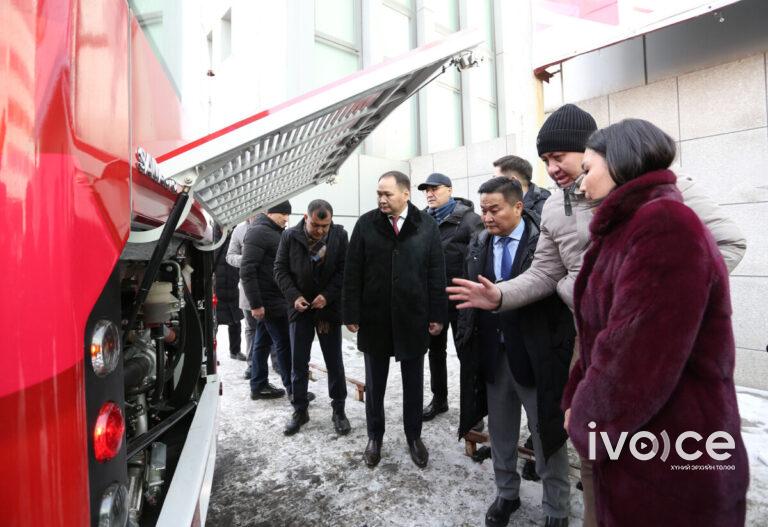 Узбекистаны үйлдвэрийн автобус Улаанбаатар хотод туршилтаар явна