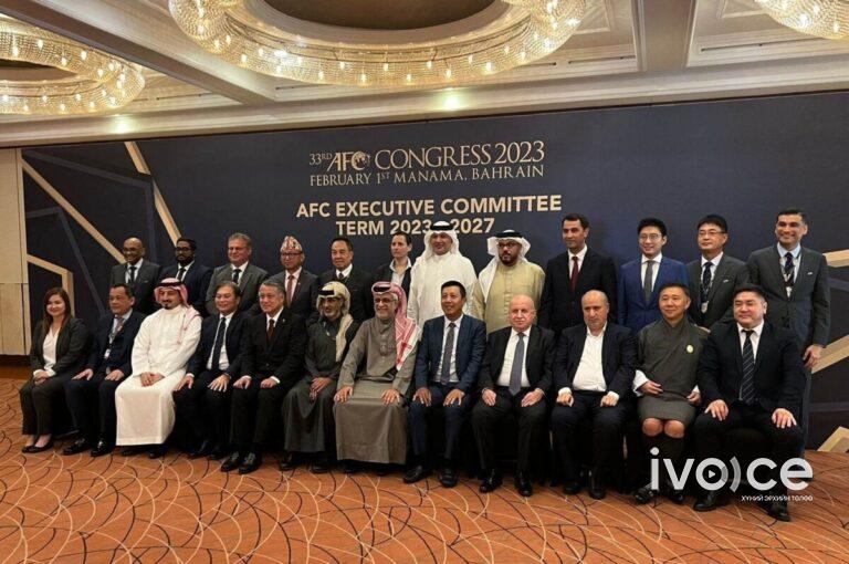 Азийн хөл бөмбөгийн холбооны ерөнхийлөгчөөр А.Ганбаатар дахин сонгогдлоо