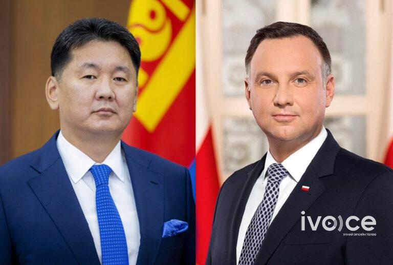 Польшийн Ерөнхийлөгч Анджей Дуда өнөөдөр Монгол Улсад айлчилна