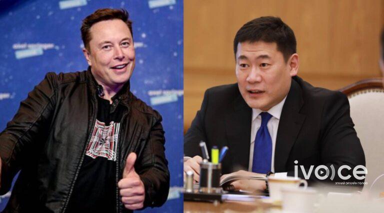 Ерөнхий сайд Л.Оюун-Эрдэнэ Илон Маскийг Монголын Эдийн засгийн форумд хүрэлцэн ирэхийг урижээ