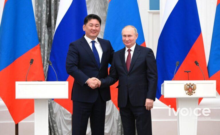 В.Путин: Монголын нийт ард түмэнд аз жаргал, сайн сайхан бүхнийг хүсэн ерөөе