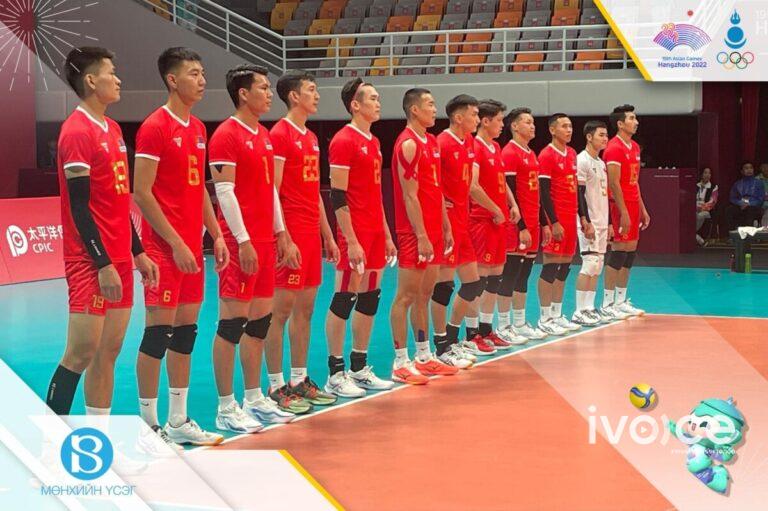 Монголын волейболчид өнөөдөр Хятадын Тайпэй багийн эсрэг тоглоно
